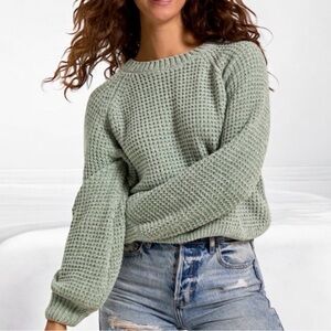 Altar’d State Sage Green Sweater